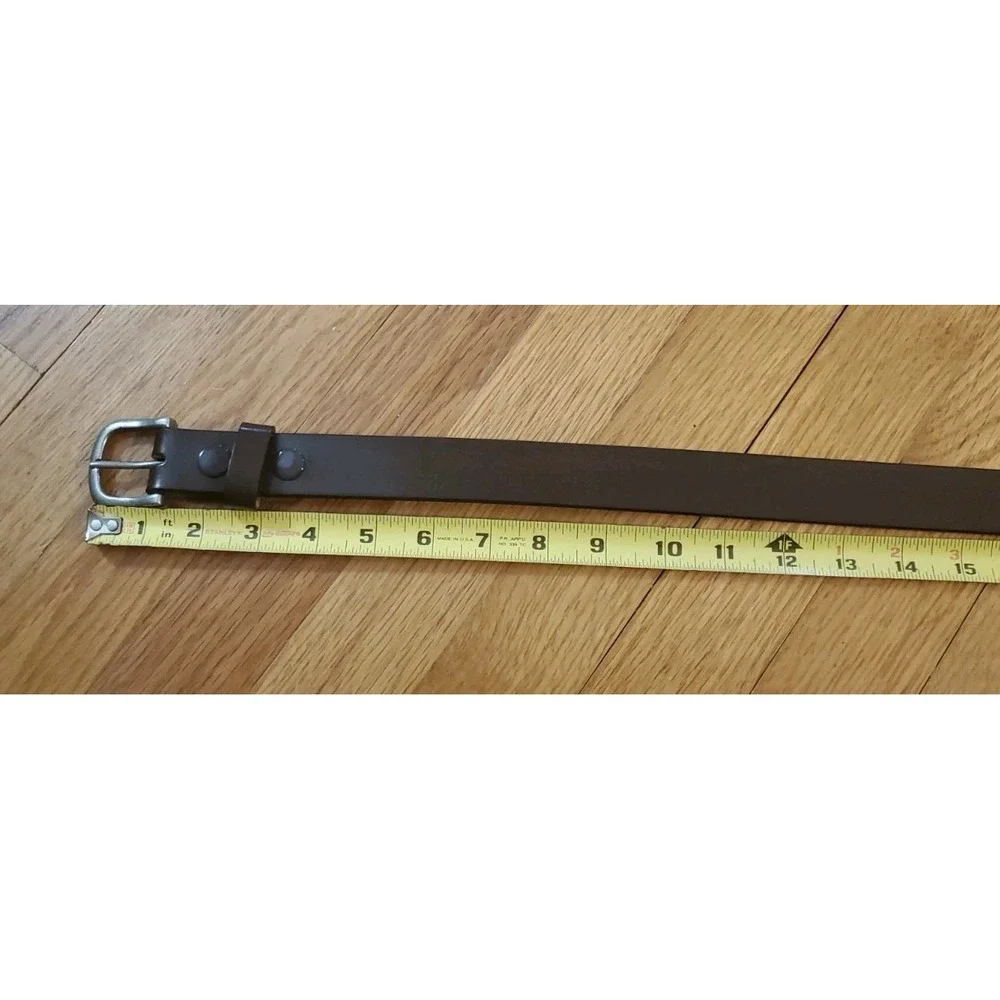 Mens CL Genuine Leather 100% Pure Leather belt Size 42 Art‎ No. 8799 Brown